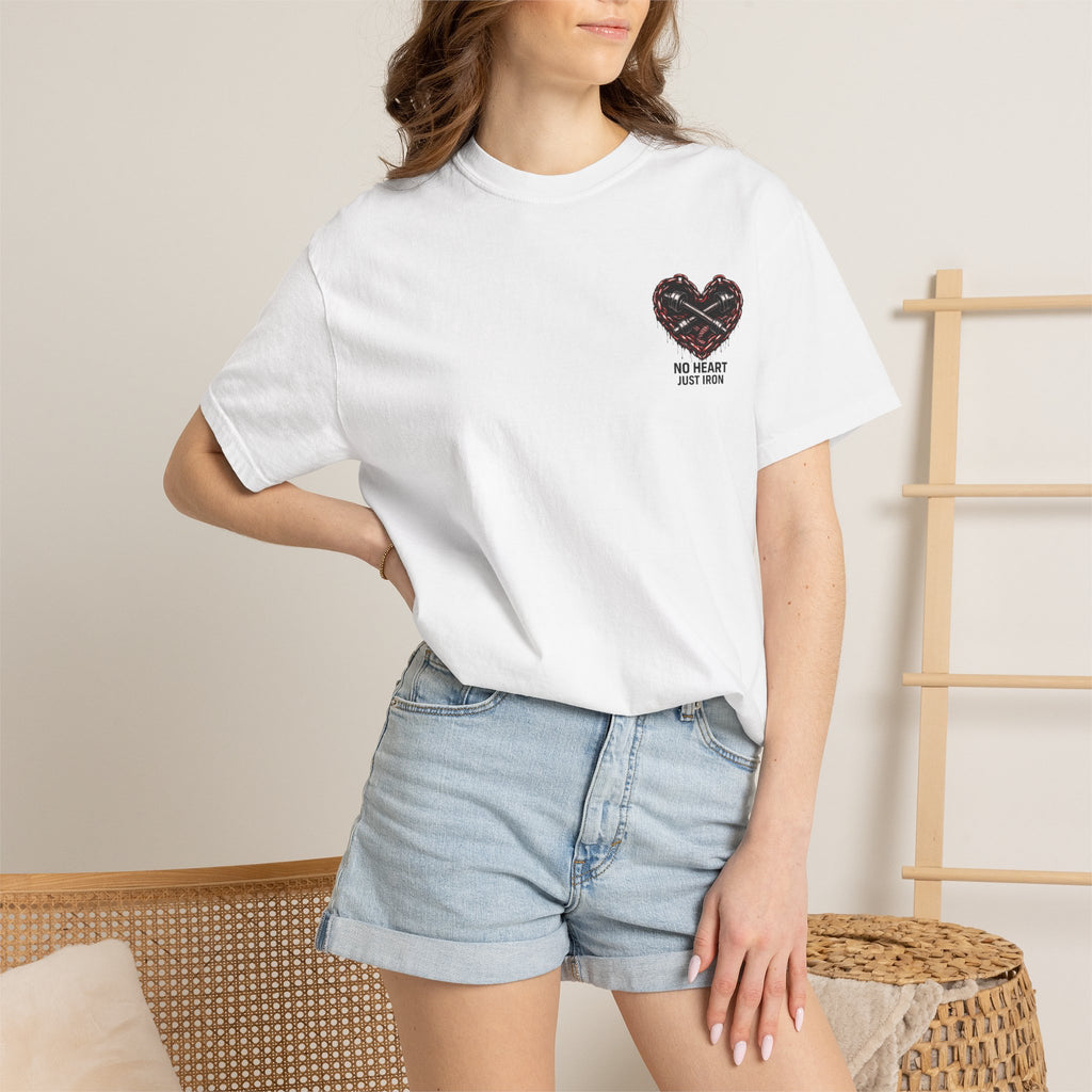 Copy of Gym Streetwear Comfort Tee — Trendy Plus-Size Garment-Dyed T-Shirt