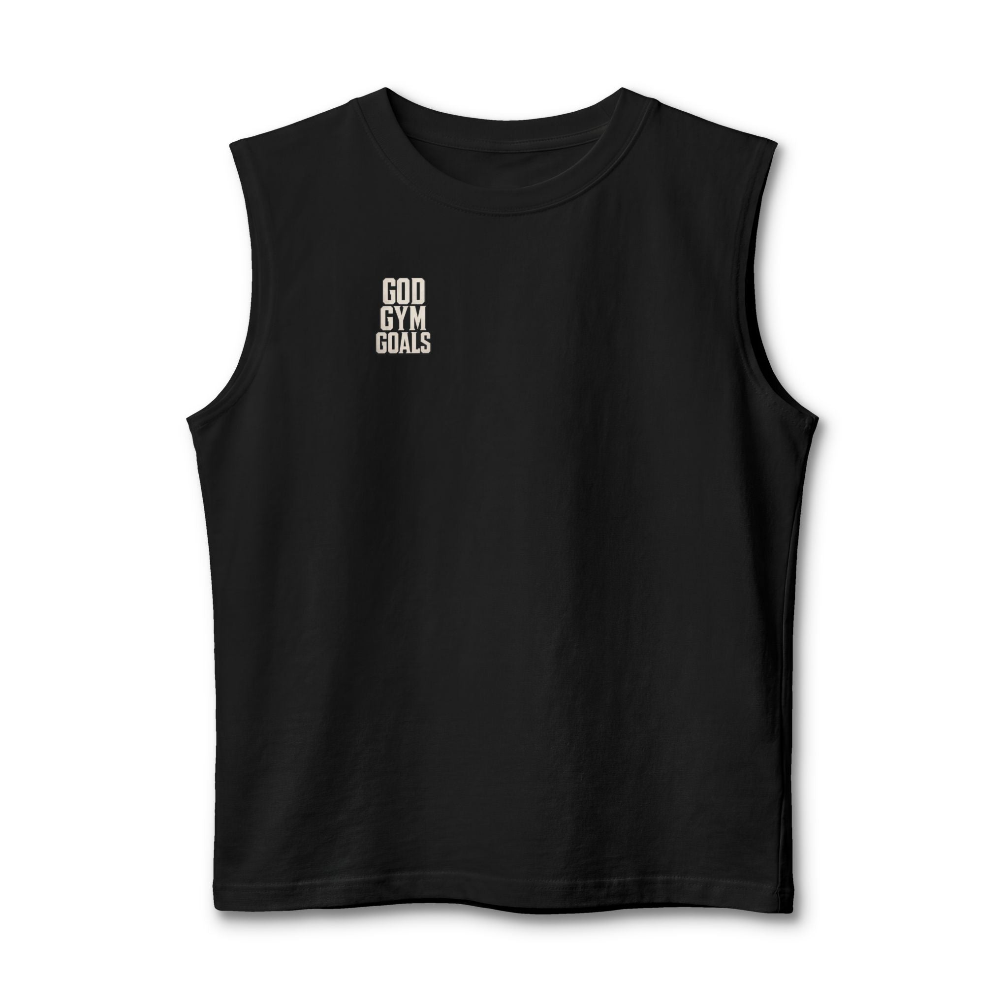 God Gym Goals Muscle Tank — Inspirational Workout Tank Top