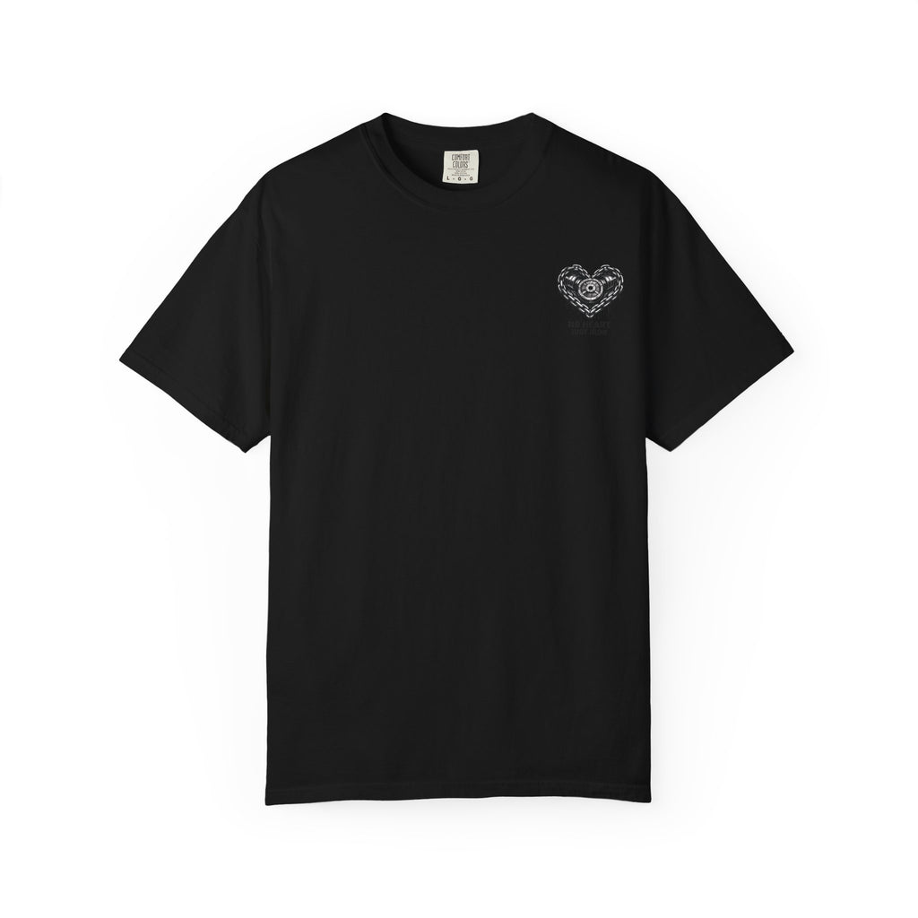 Copy of Gym Streetwear Comfort Tee — Trendy Plus-Size Garment-Dyed T-Shirt