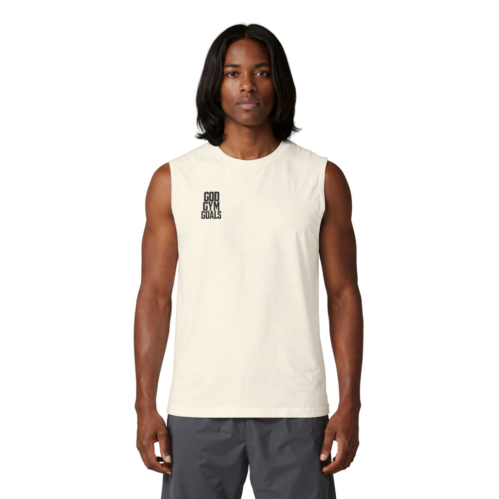 God Gym Goals Muscle Tank — Inspirational Workout Tank Top