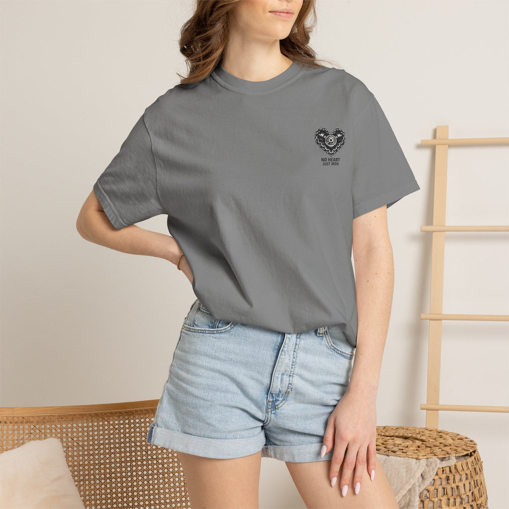 Copy of Gym Streetwear Comfort Tee — Trendy Plus-Size Garment-Dyed T-Shirt