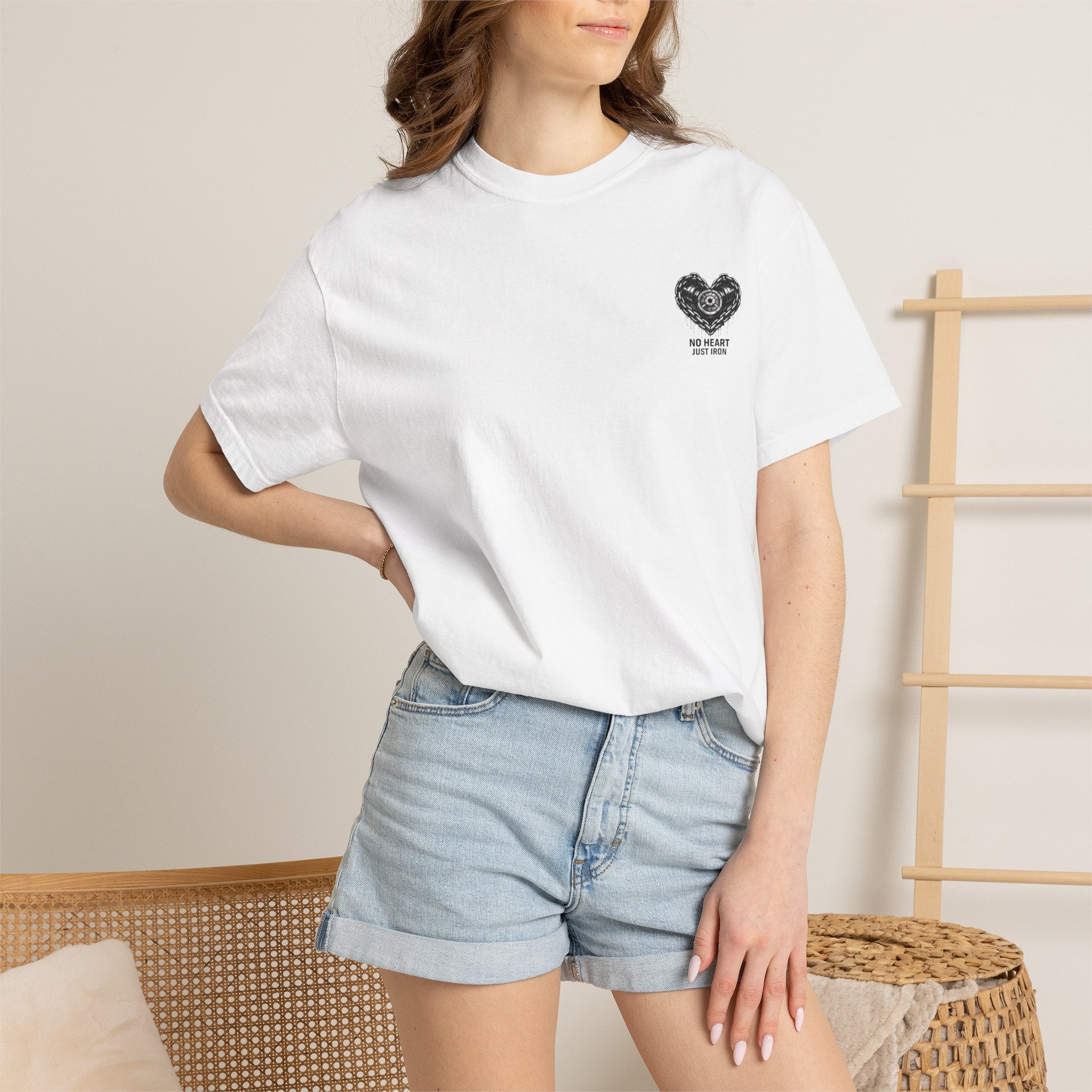 Copy of Gym Streetwear Comfort Tee — Trendy Plus-Size Garment-Dyed T-Shirt